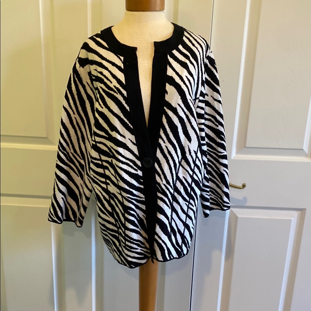 Zebra Print Women's Jacket